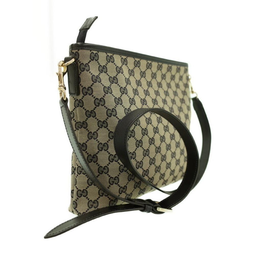 Gucci Canvas GG Bag Beige Web Messenger Blue